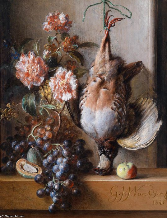 Still-life — Georgius Jacobus Johannes Van Os