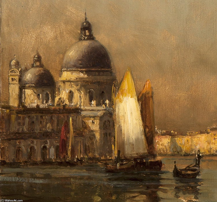 View Of The Basin Of San Marco - — Antione Bouvard