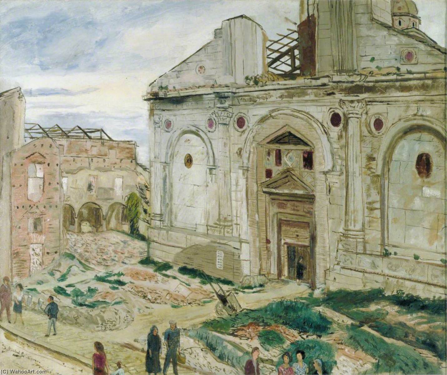 The Temple Of Malatesta, Rimini — Carel Victor Morlais Weight