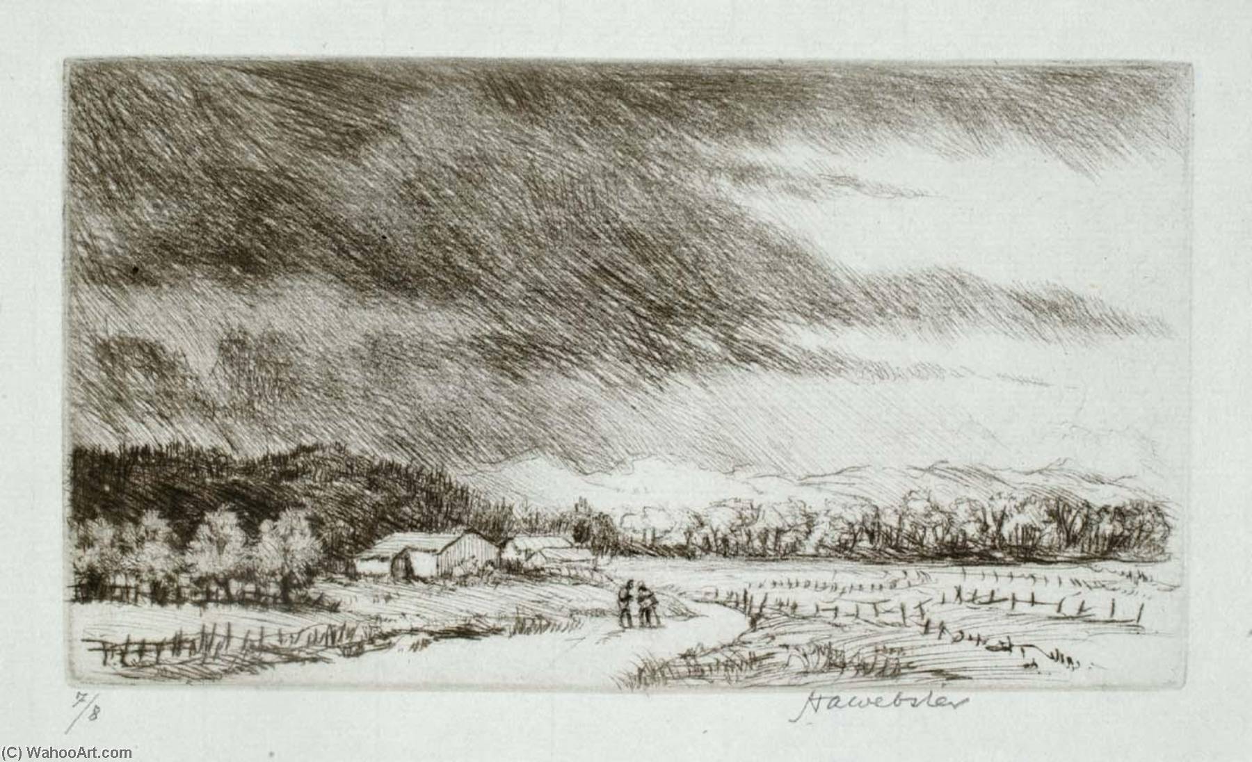 In The Dordogne Valley — Herman Armour Webster