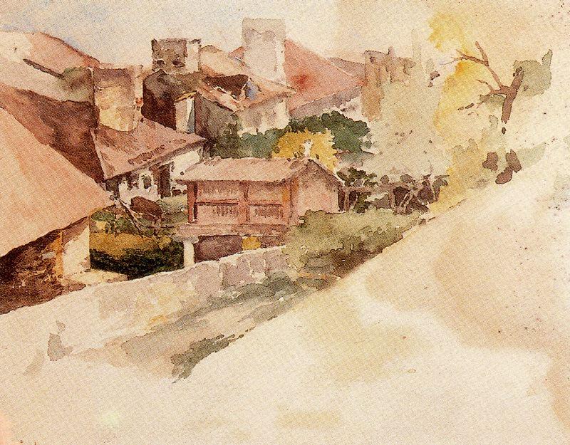 Farmhouse With Barns — Ovidio Murguía De Castro