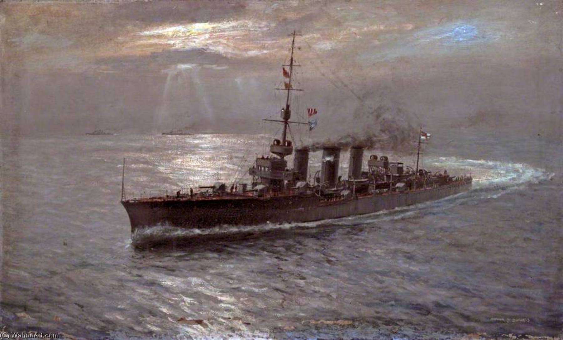 Hms 'caroline' — Arthur James Wetherall Burgess