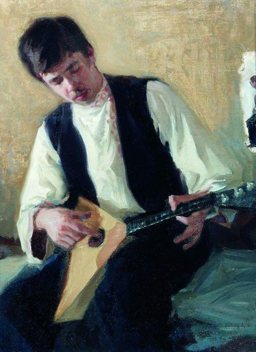 Portrait Of I.s. Kulikov — Boris Mikhailovich Kustodiev