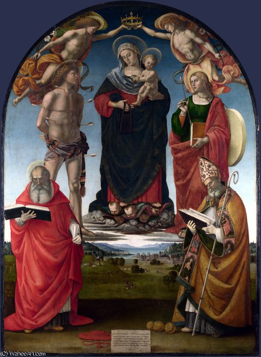 The Virgin And Child With Saints — Luca Signorelli