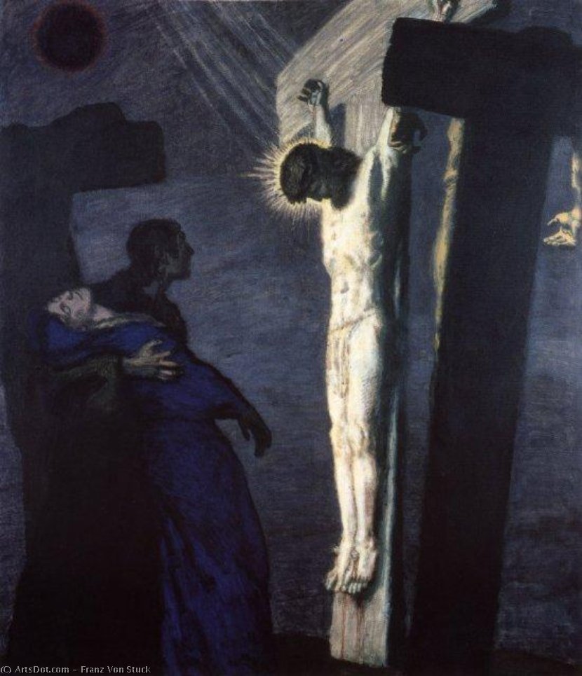 Crucifixion — Франц Риттер Фон Штук