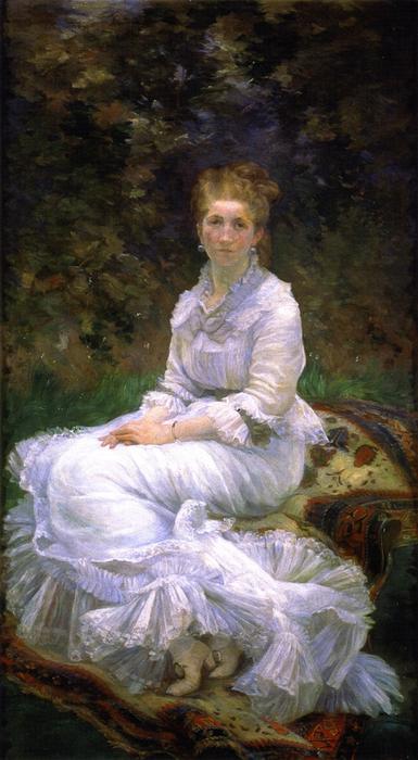 The Lady In White — Marie Bracqemond