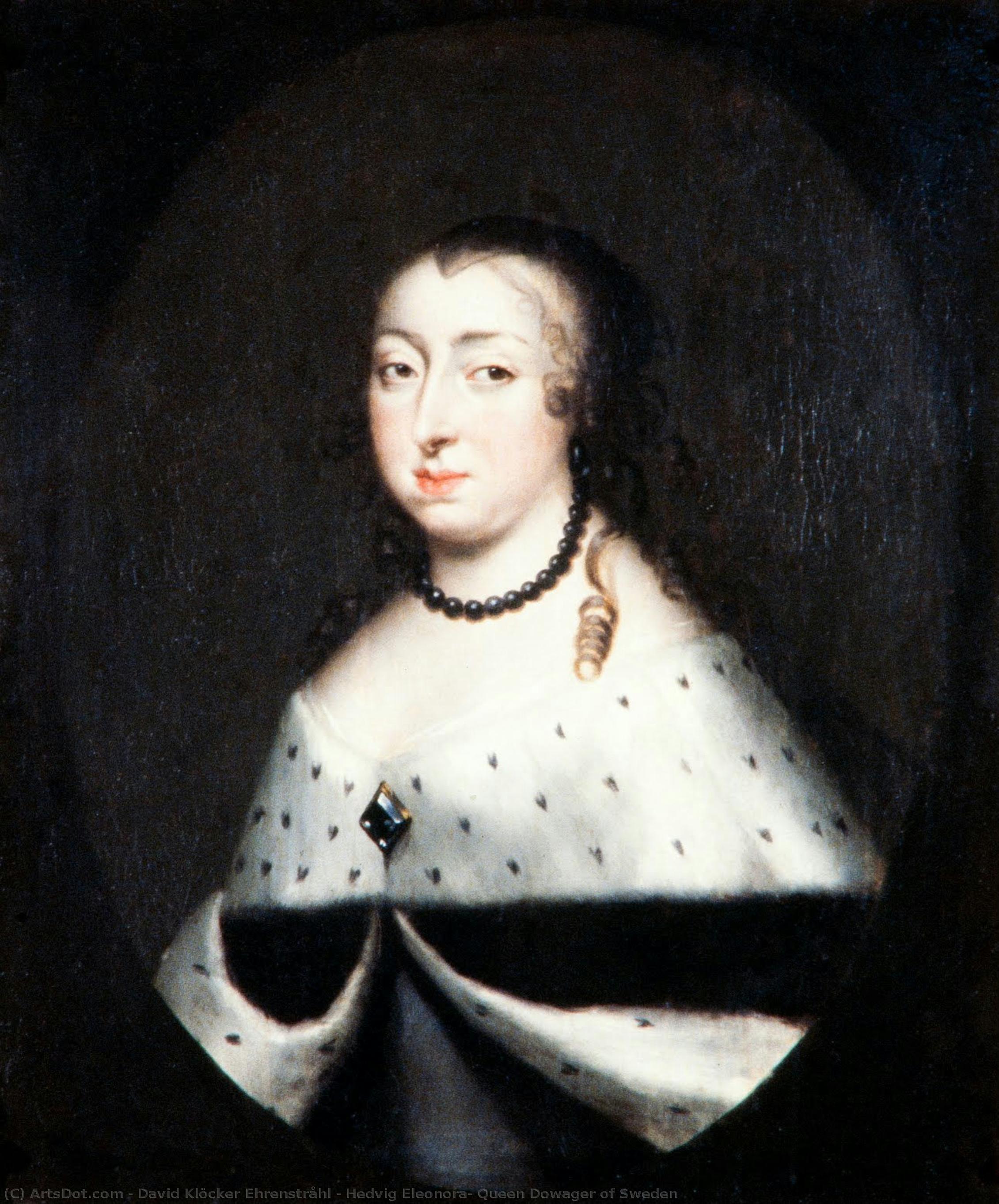 Hedvig Eleonora, Queen Dowager Of Sweden — David Klöcker Ehrenstråhl