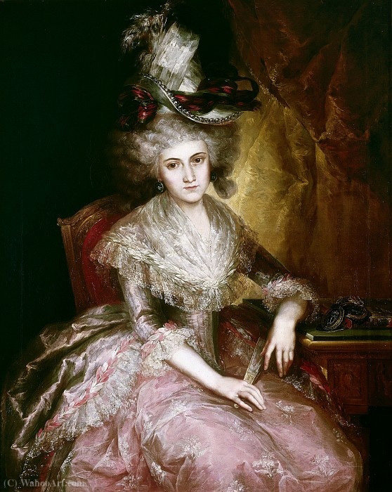 Maria Pilar De La Cerda, Duchess Of Najera — Vicente López Y Portaña