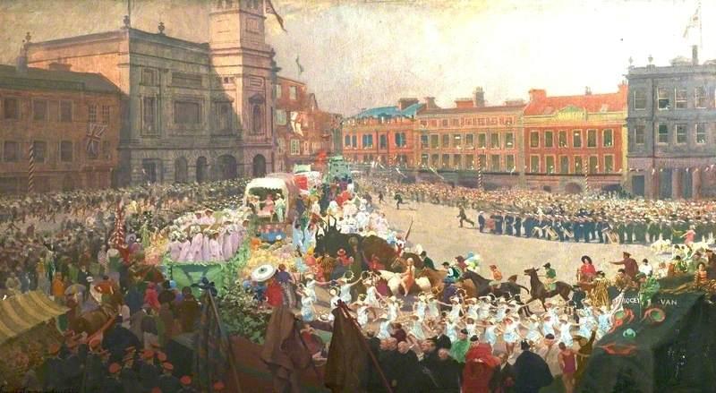 Hospital Carnival Day, Derby — Ernest Townsend