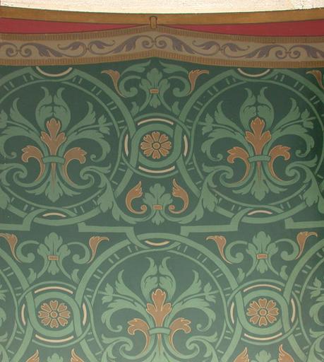 Décors Des Murs Des Oratoires De La Chapelle — Guifard Dominique Henri
