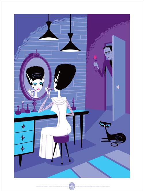 The Bride Of Frankestein — Josh Agle (shag)