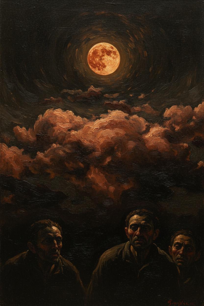 Shadowed Echoes Of The Amber Firmament — Jacques Villedieu