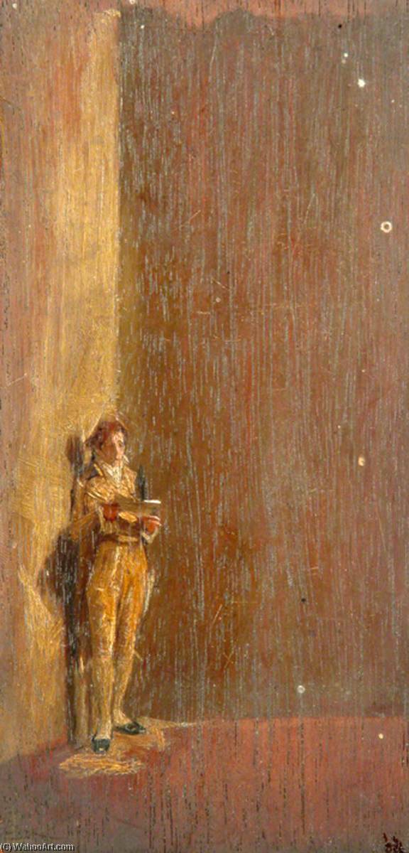 Figure Of A Man With Book — Sidney Herbert Sime