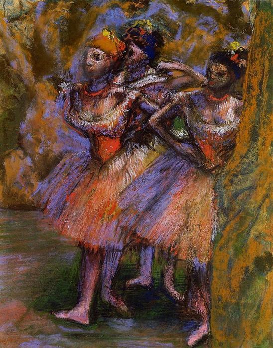 Three Dancers — Edgar Degas