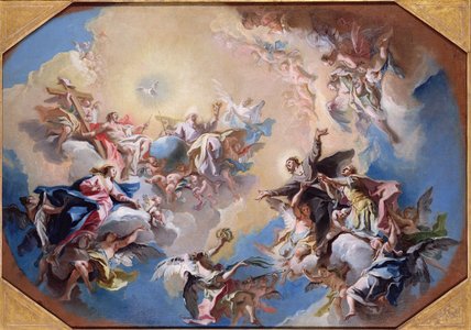 The Glorification Of St. Felix And St. Adauctus — Carlo Innocenzo Carlone
