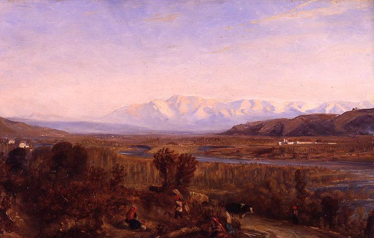 La Vallée De Bizanos — Paul Huet