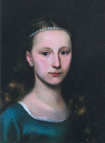 Portrait De Jeune Fille — Johann Ulrich Mayr