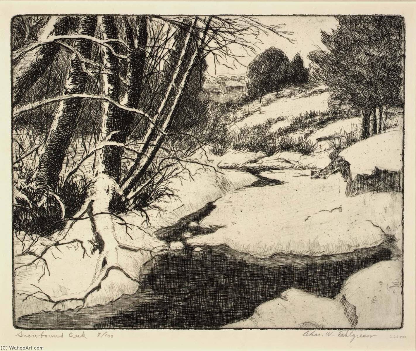 Snowbound Creek — Charles W Dahlgreen