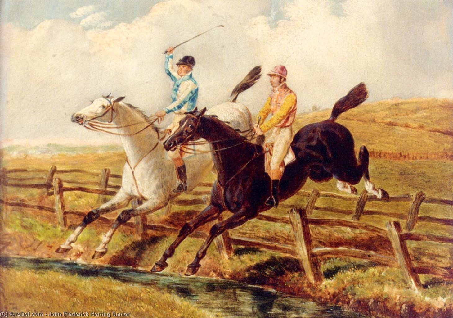 Benjamin Steeplechasing — John Frederick Herring Senior