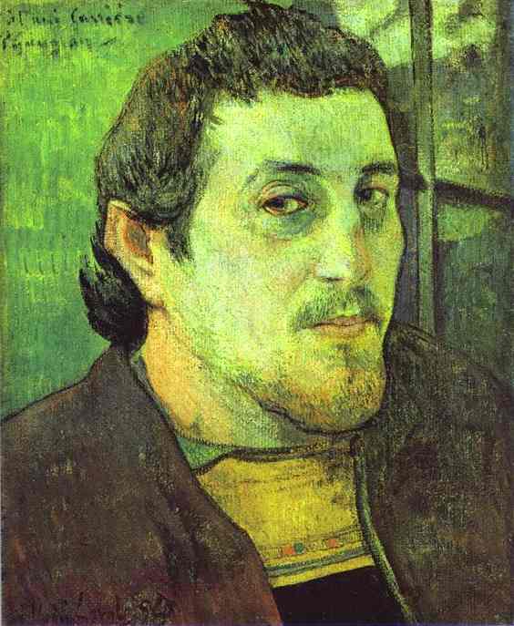 Self-portrait — Eugène Henri Paul Gauguin