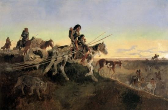 Seeking New Hunting Grounds — Чарльз Марион Расселл
