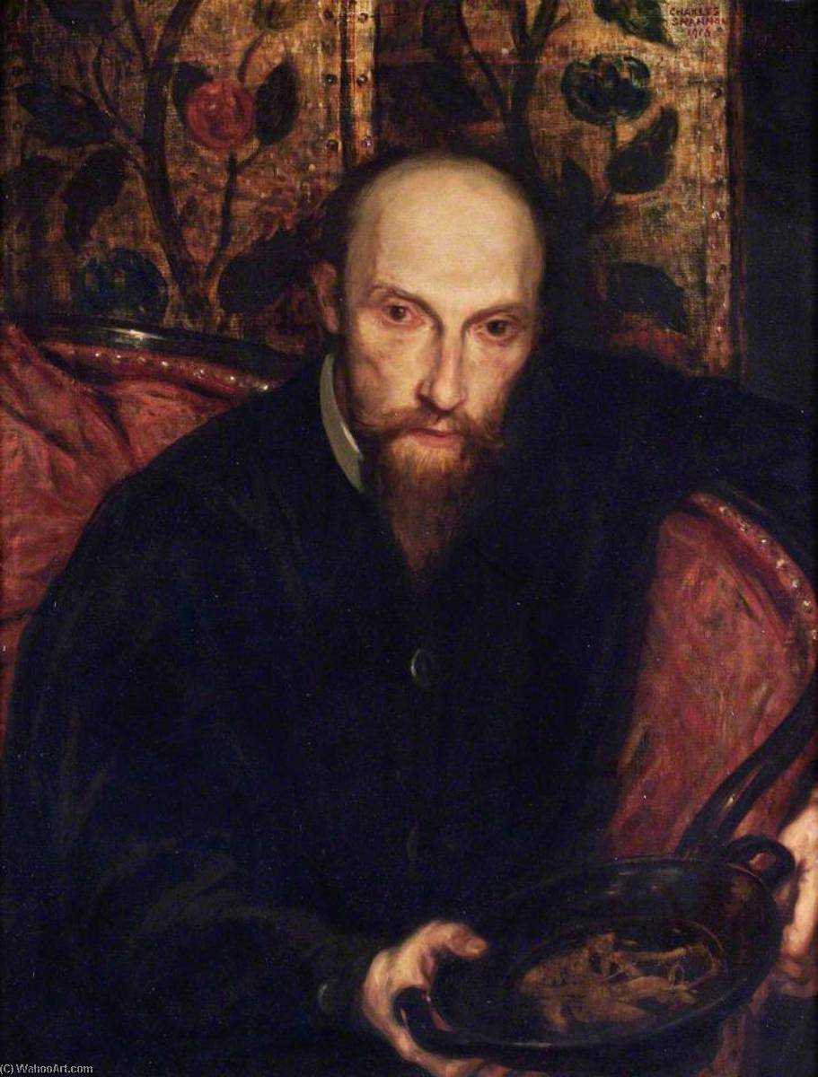 Ricketts, 'the Man With The Greek Vase', 1916 — Charles Haslewood Shannon