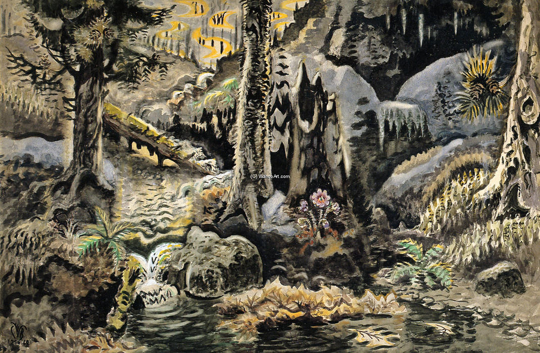 Retreat Of Winter — Charles Burchfield