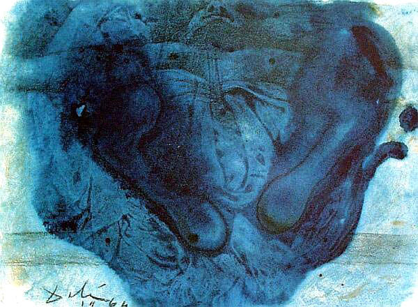 Et Posuerunt Eum In Monumento (mark 15:46) — Salvador Dalí