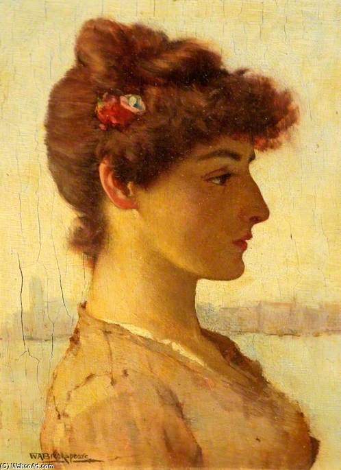 A Venetian Beauty — William Arthur Breakspeare