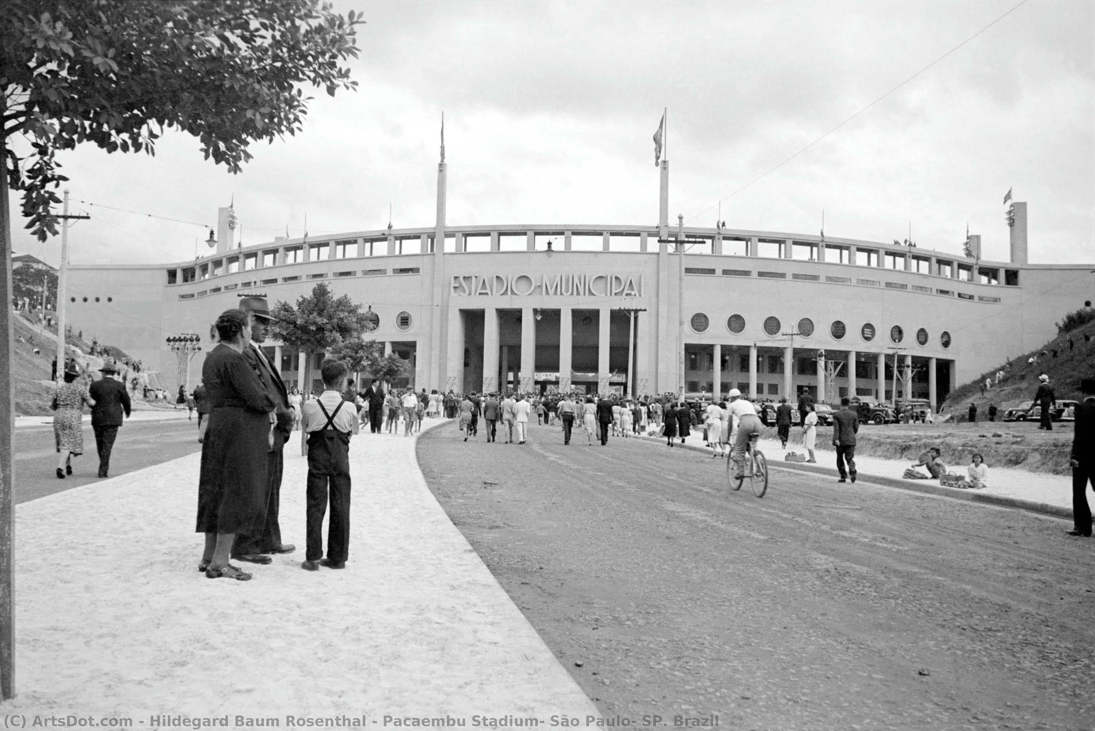 Pacaembu Stadium, São Paulo, Sp. Brazil — Hildegard Baum Rosenthal