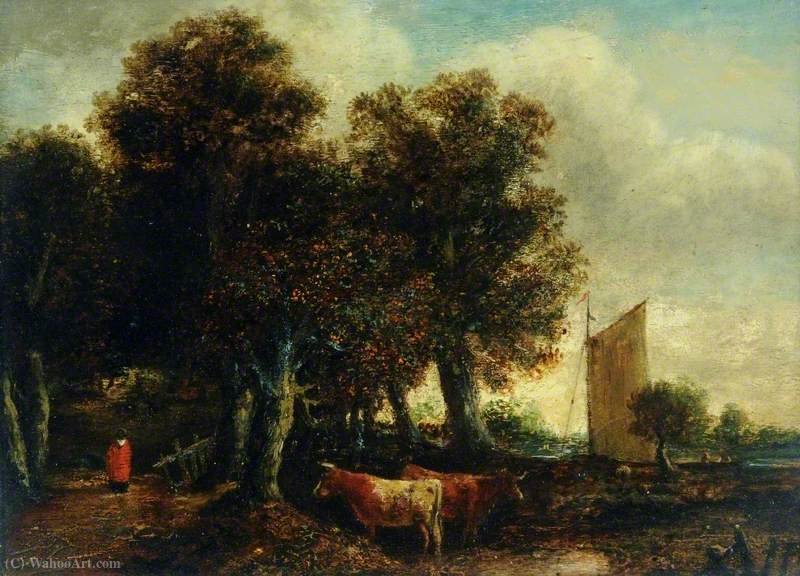 A View Near Thorpe, Norwich, Norfolk — George Vincent