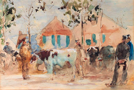 The Cattlemarket — Wilhelmus Hendrikus Petrus Johannes Zwart