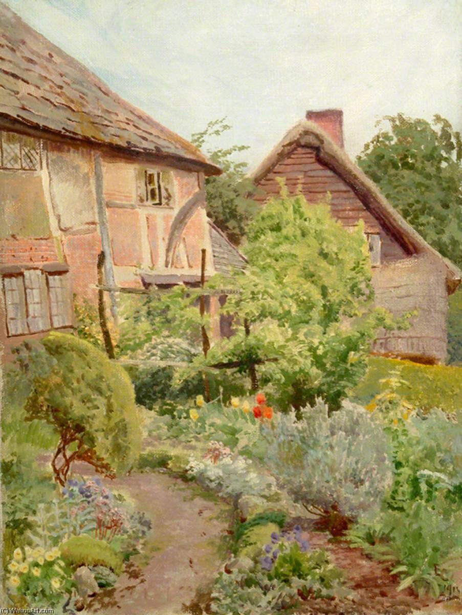 Exterior Of Cottage Near Oxted, Surrey — Ernest C Christie