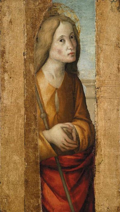 Figure Of A Saint — Macrino D' Alba