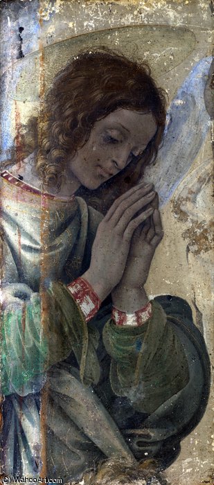 An Angel Adoring — Filippino Lippi