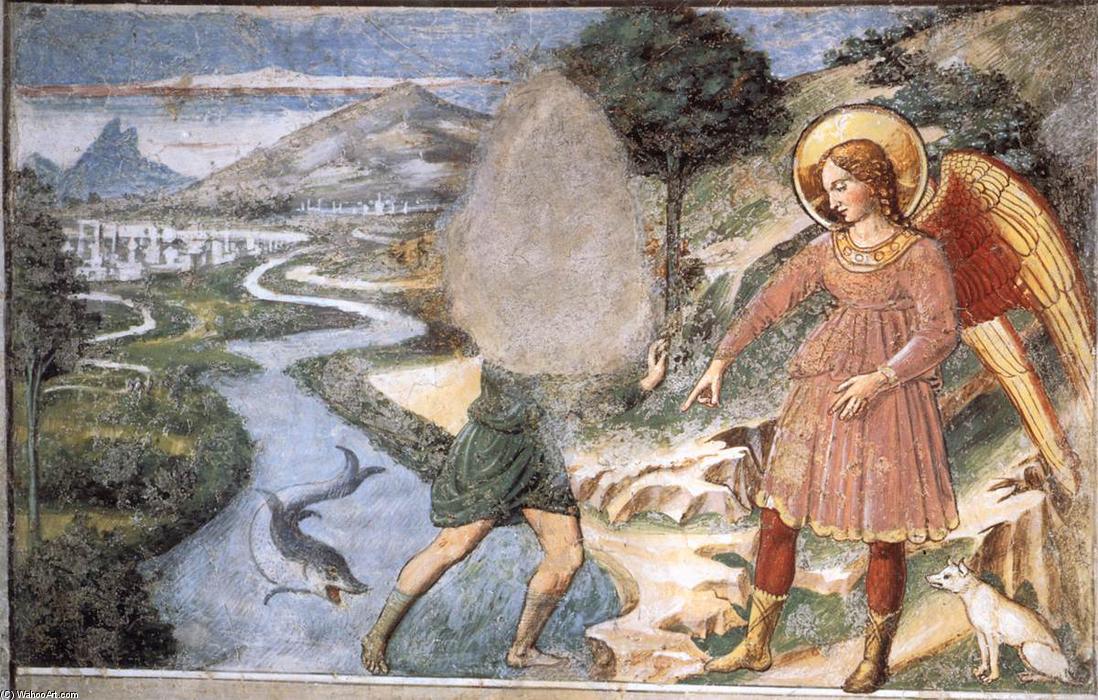 Tobias And The Fish — Benozzo Gozzoli