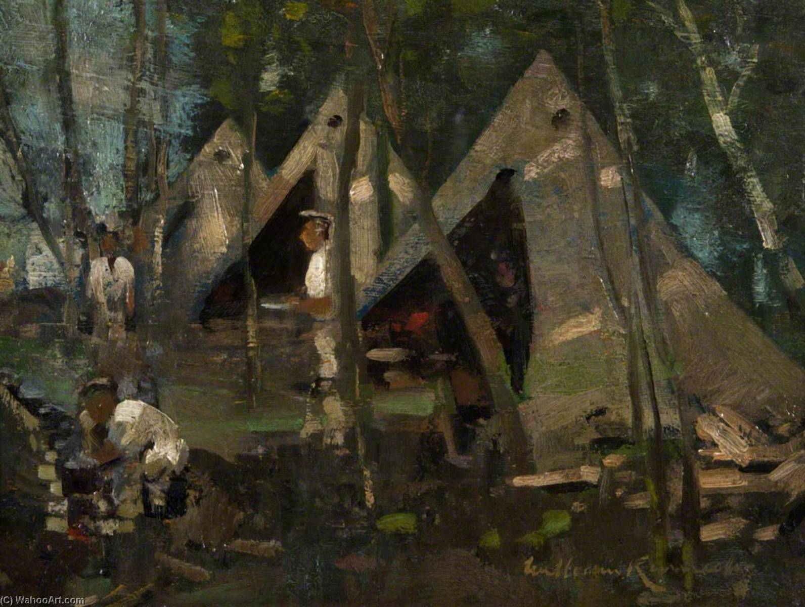 A Soldier's Camp — Уильям Джозеф Кеннеди