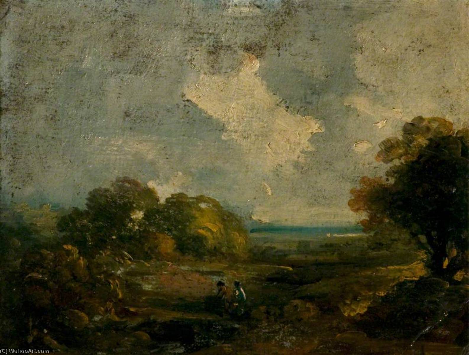 Landscape With Figures — George Howland Beaumont