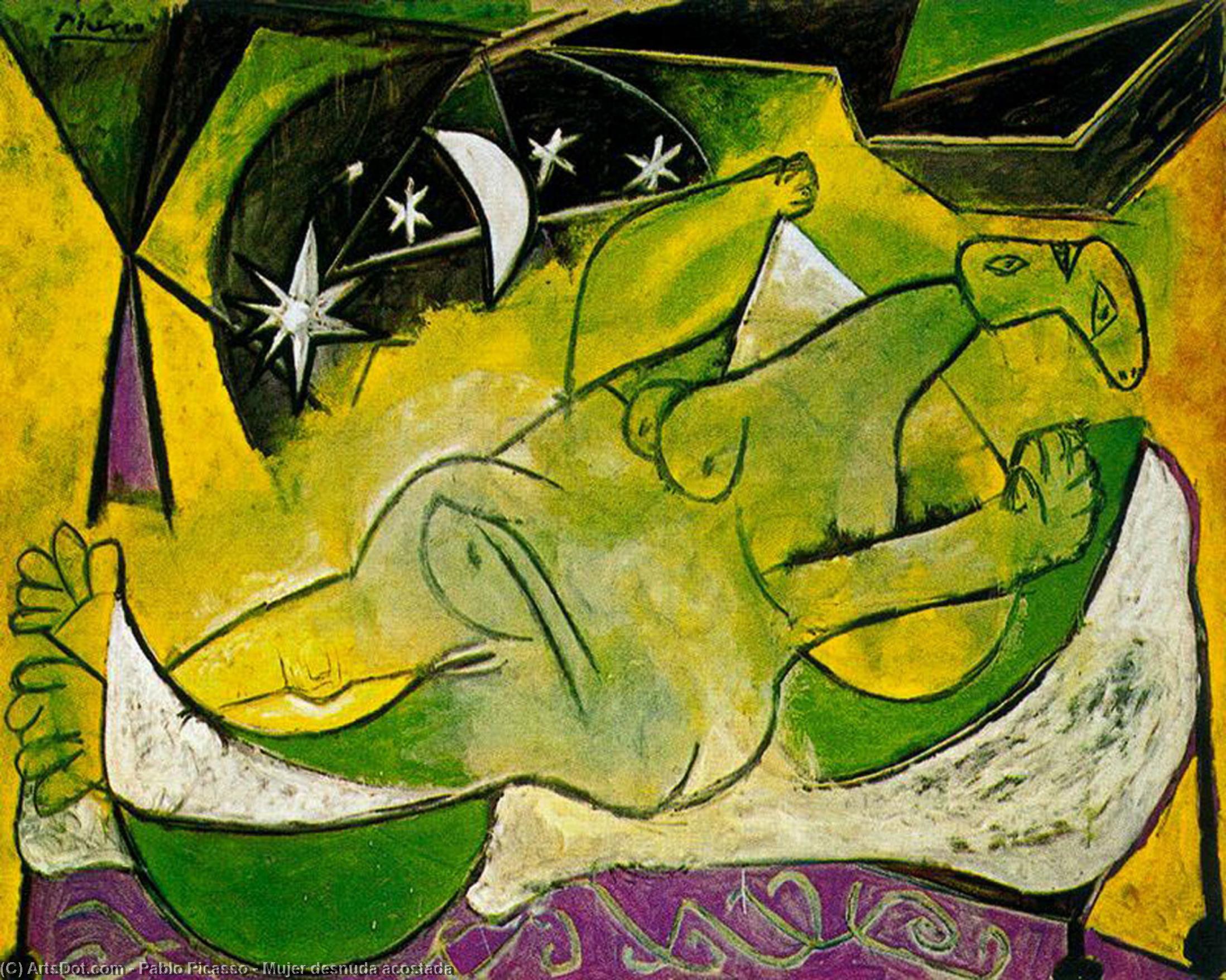 Mujer Desnuda Acostada — Pablo Picasso