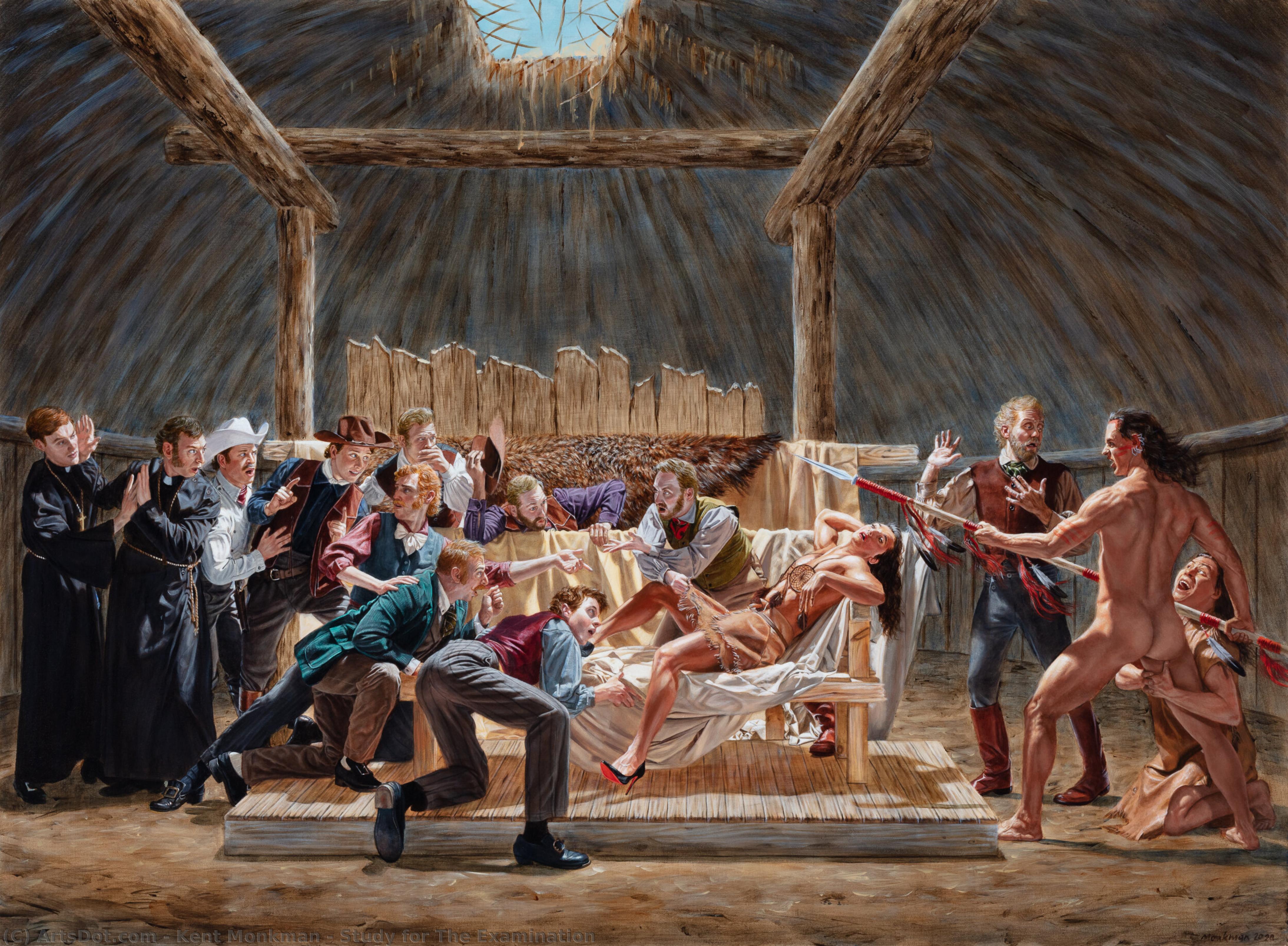 Study For The Examination — Kent Monkman