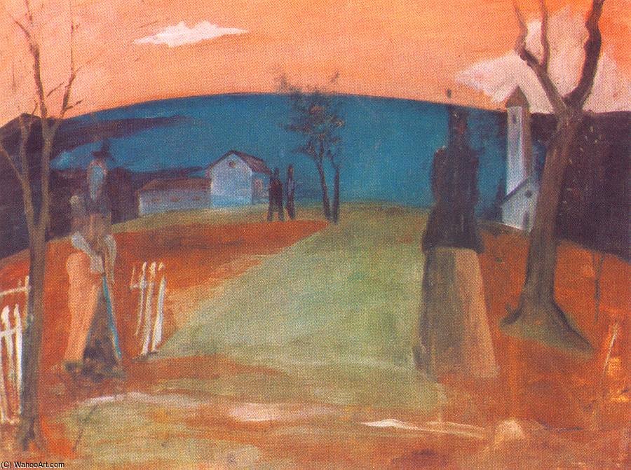 Landscape At Dusk — István Farkas