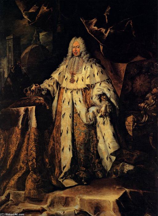 Portrait Of Gian Gastone De' Medici, Grand Duke Of Tuscany — Ferdinand Richter