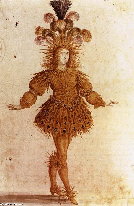 Louis Xiv As Apollo — Henri Gissey