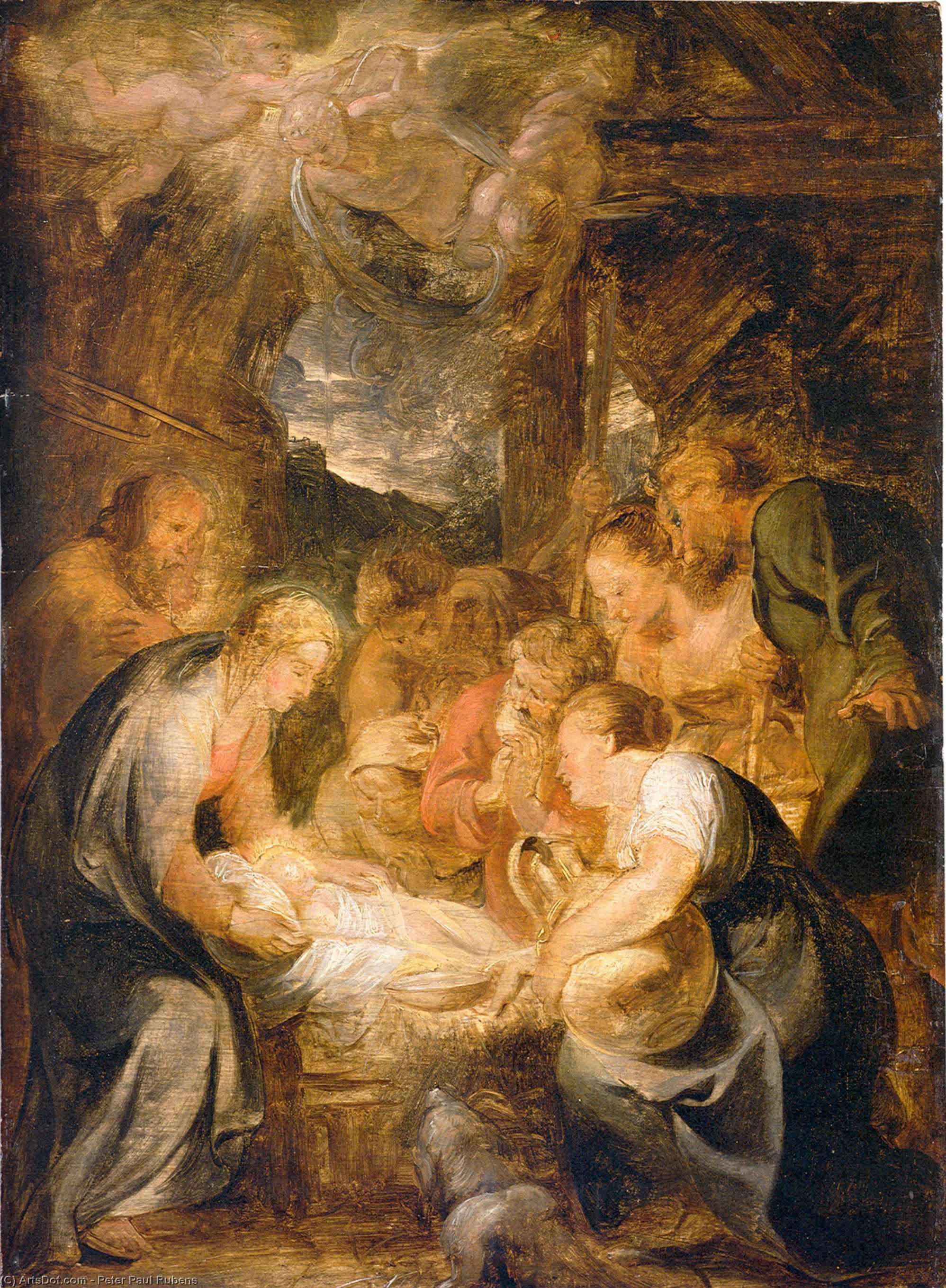 Adoration Of The Shepherds — Peter Paul Rubens