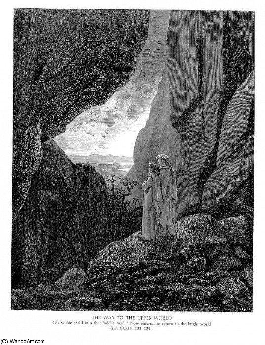 The Way To The Upper World — Paul Gustave Doré