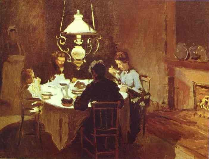The Dinner — Клод Моне