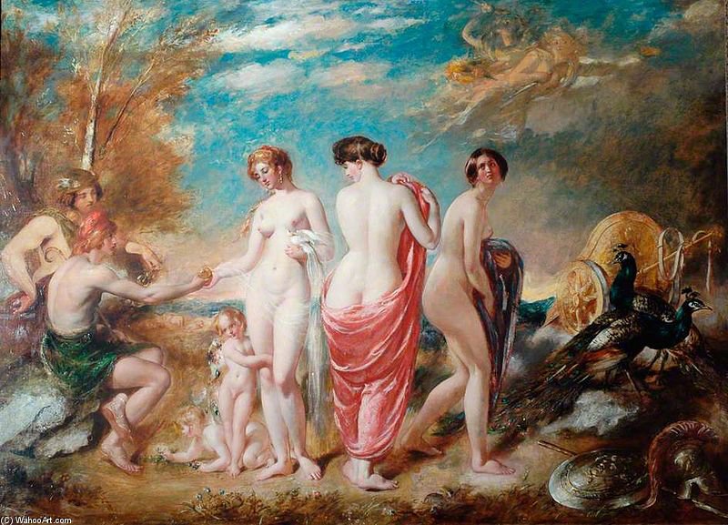 The Judgement Of Paris - — William Etty