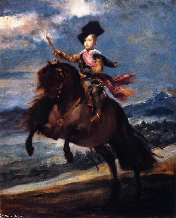 Prince Baltasar Carlos On Horseback (after Velazquez) — John Singer Sargent