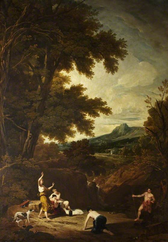 Classical Landscape With Diana And Actaeon — Sir Augustus Wall Callcott