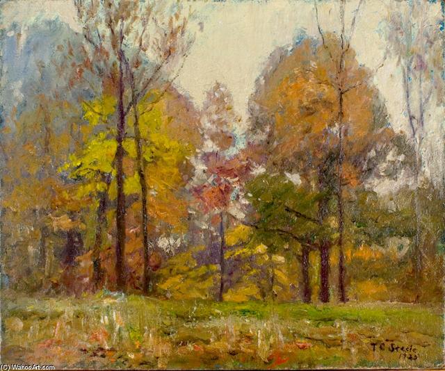 An October Day (autumn) — Theodore Clement Steele